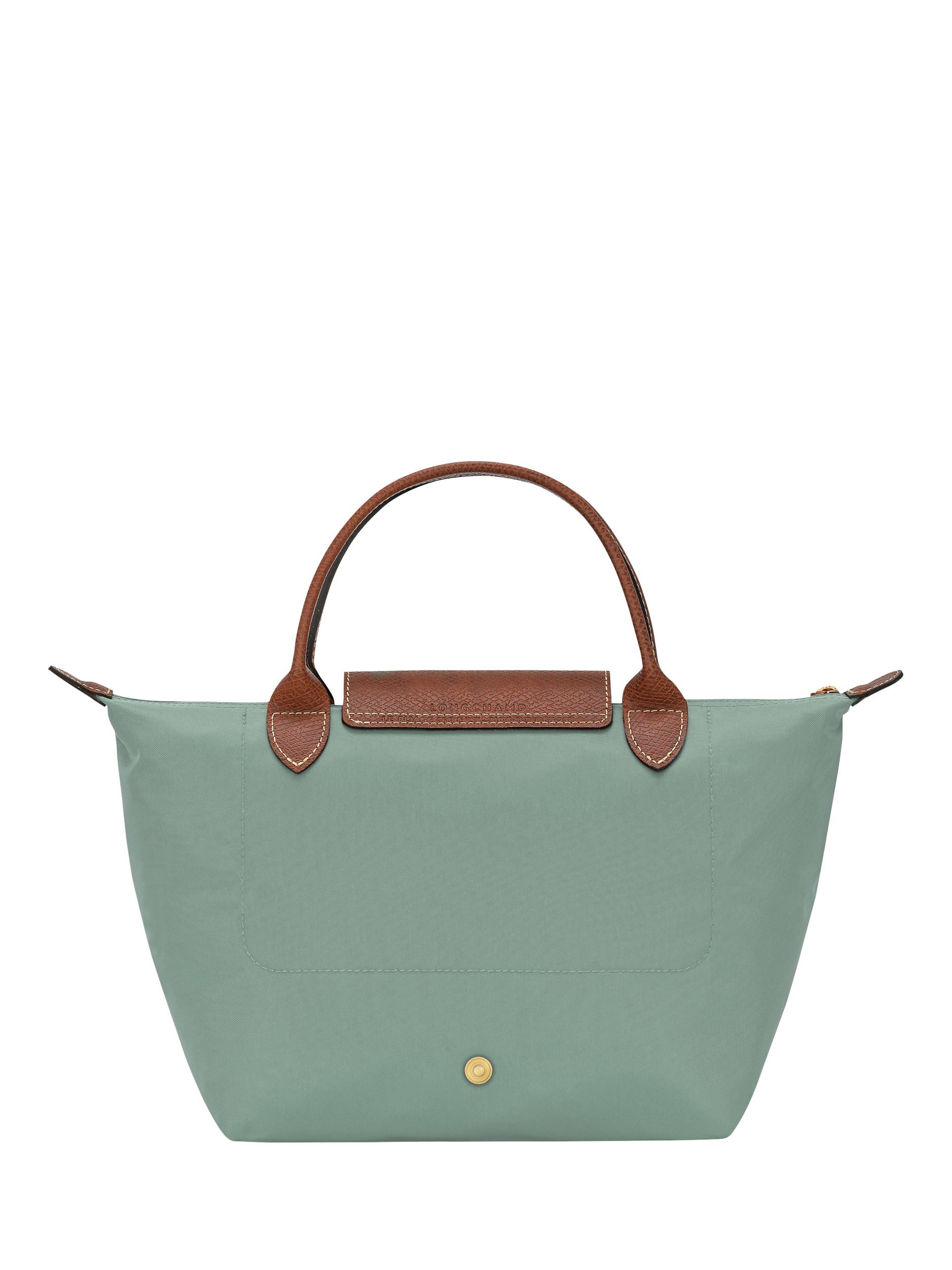 Product image 5 of 7, which shows Longchamp Le Pliage Original Small Top Handle Bag, Celadon
