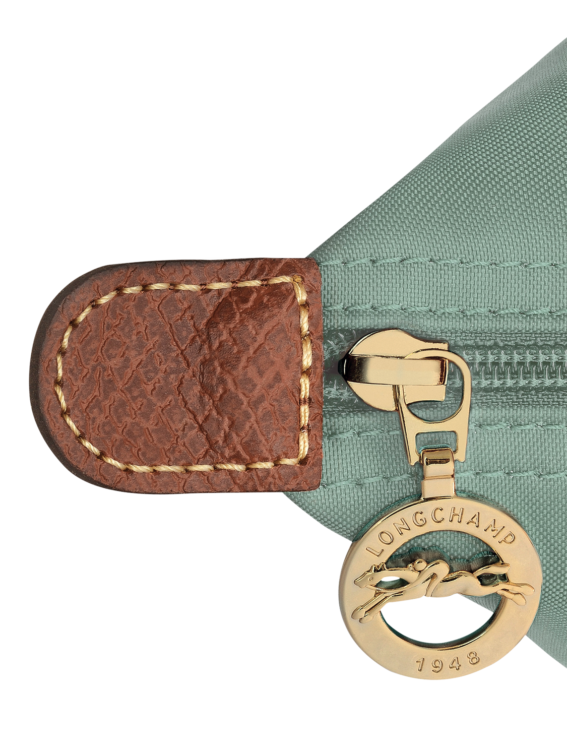 Product image 6 of 7, which shows Longchamp Le Pliage Original Small Top Handle Bag, Celadon