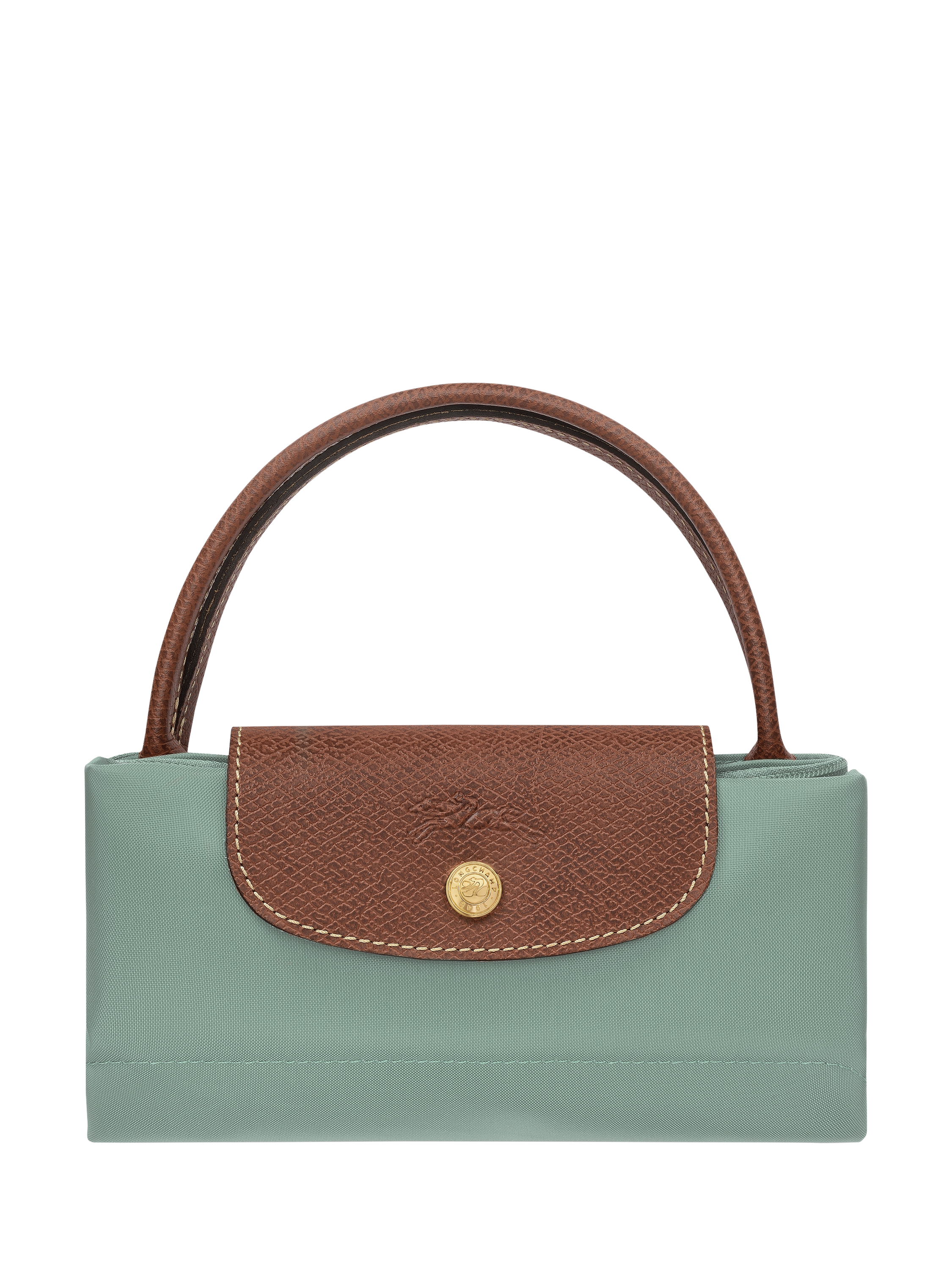 Product image 7 of 7, which shows Longchamp Le Pliage Original Small Top Handle Bag, Celadon