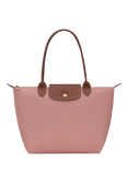 Longchamp Le Pliage Original Medium Shoulder Bag, Pink Tea