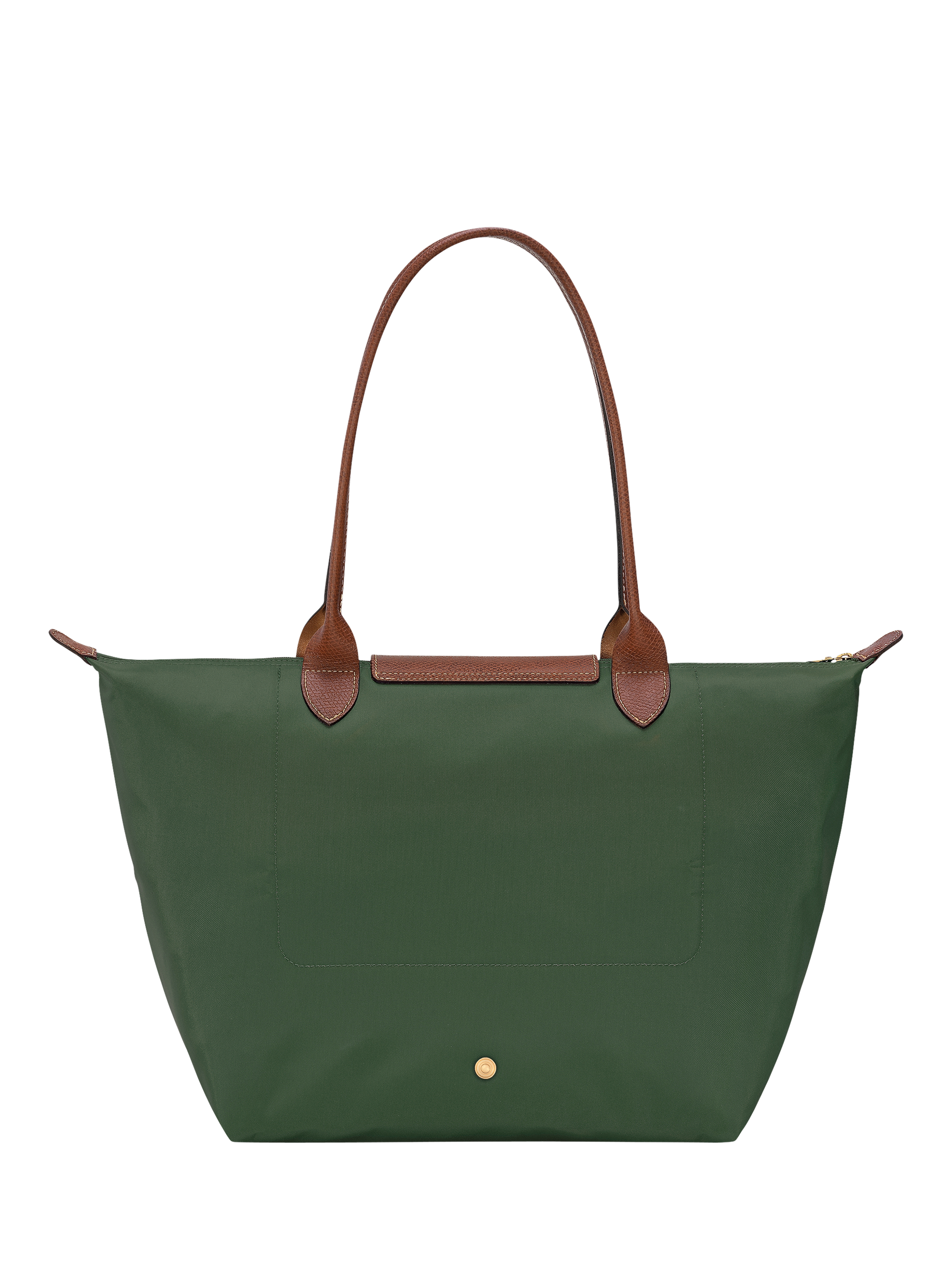Product image 4 of 7, which shows Longchamp Le Pliage Original Large Shoulder Bag, British Green