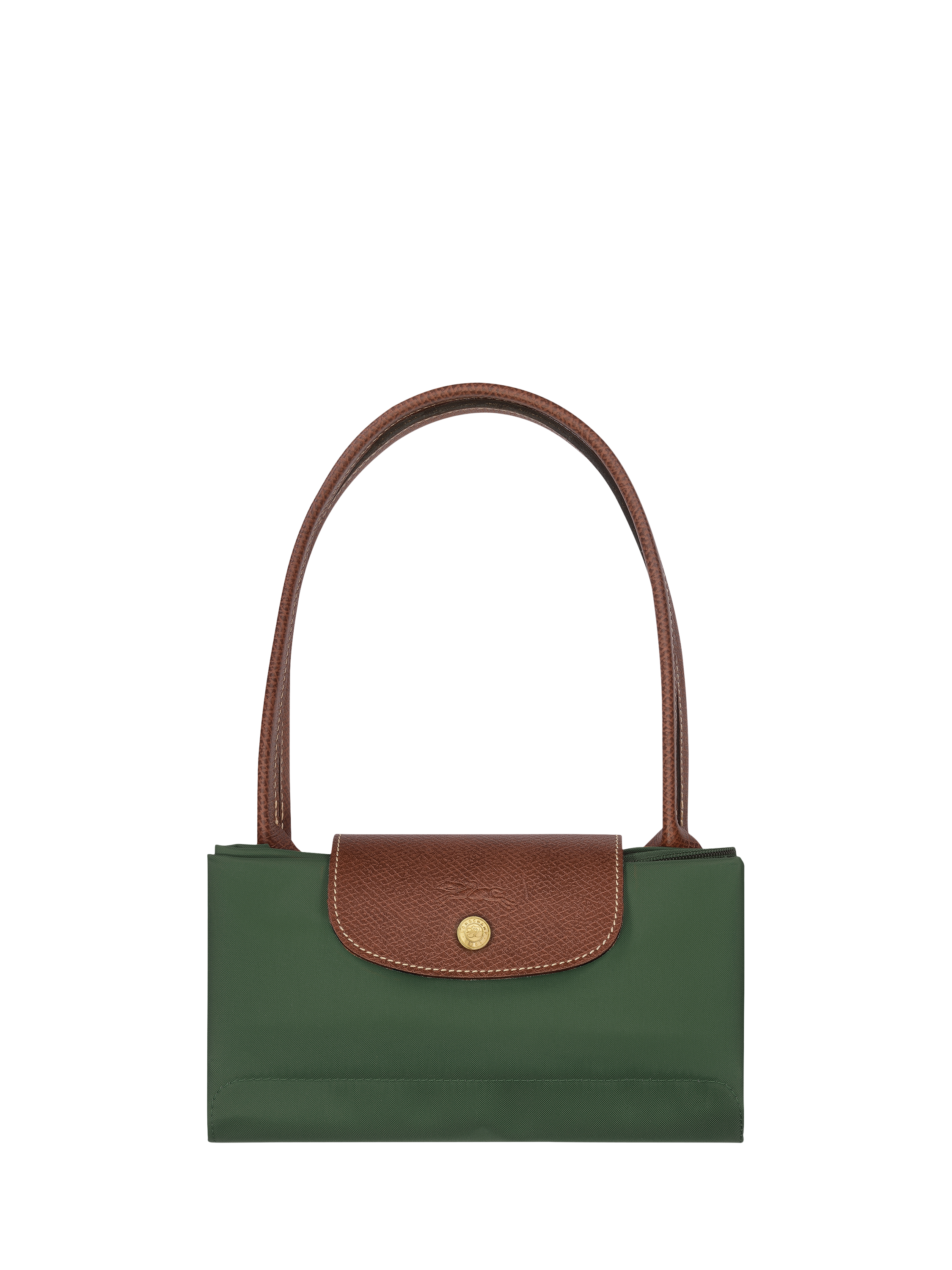 Product image 7 of 7, which shows Longchamp Le Pliage Original Large Shoulder Bag, British Green
