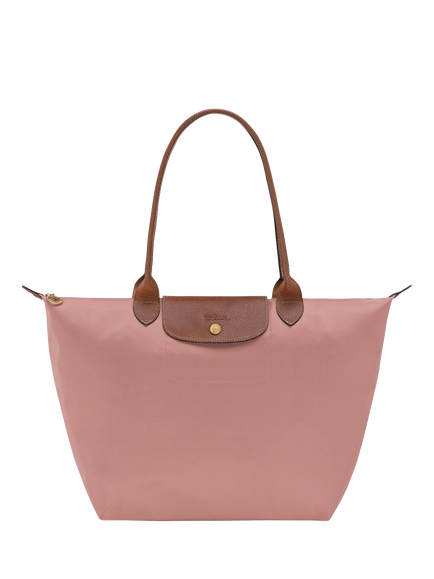 Longchamp Le Pliage Original Large Shoulder Bag, Pink Tea