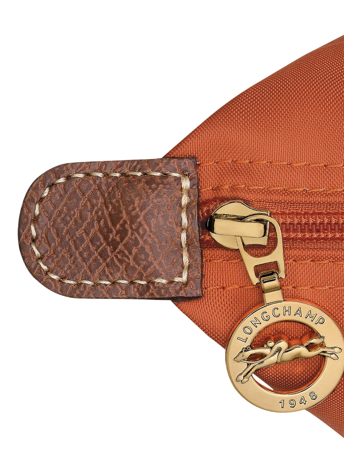 Product image 6 of 7, which shows Longchamp Le Pliage Original Large Shoulder Bag, Brick