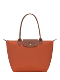Longchamp Le Pliage Original Medium Shoulder Bag, Brick