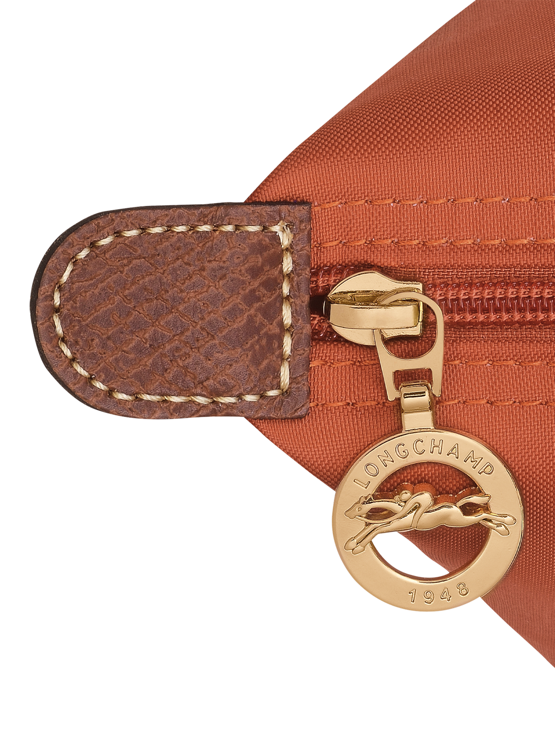 Product image 6 of 7, which shows Longchamp Le Pliage Original Medium Shoulder Bag, Brick