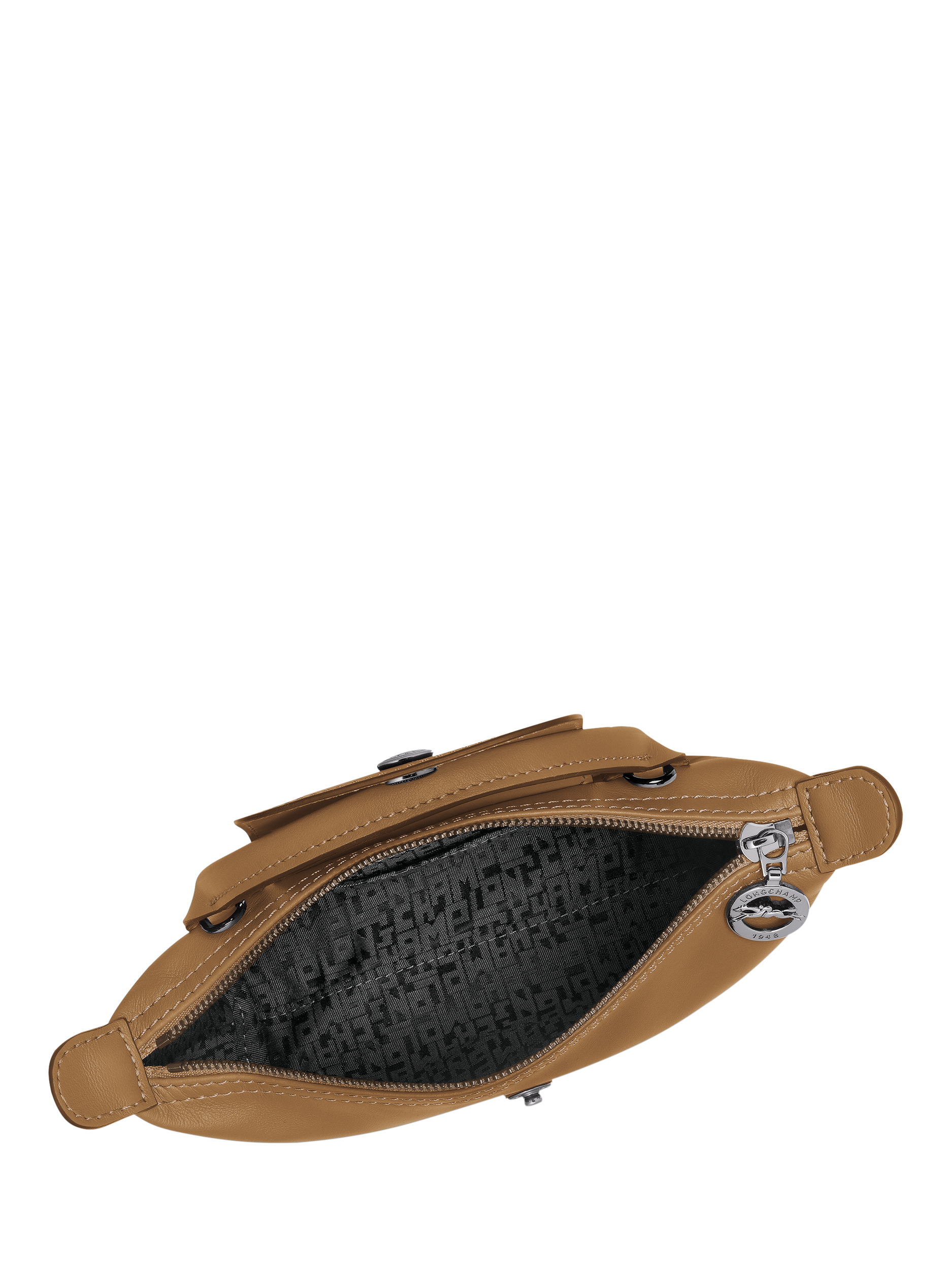 Product image 4 of 5, which shows Longchamp Le Pliage Xtra XS Pouch, Tobacco