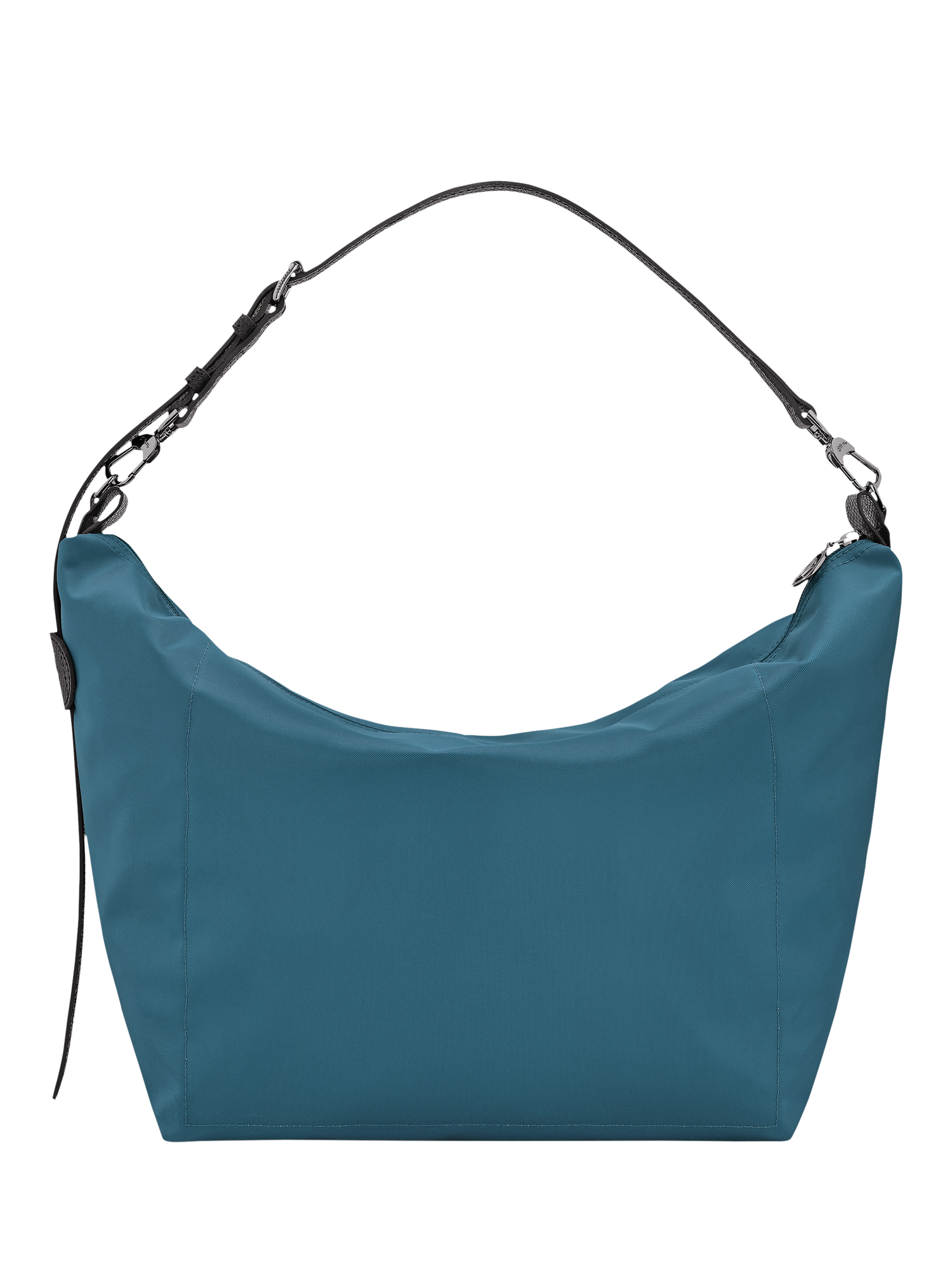 Product image 4 of 6, which shows Longchamp Canvas Large Slouchy Hobo Bag, Blue Peacock