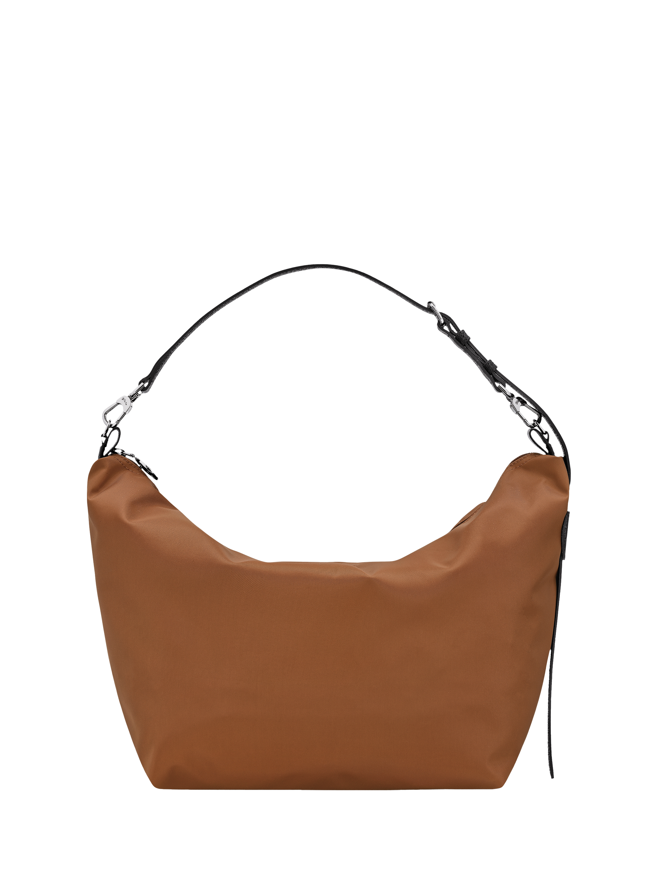 Product image 1 of 2, which shows Longchamp Canvas Large Slouchy Hobo Bag, Cognac
