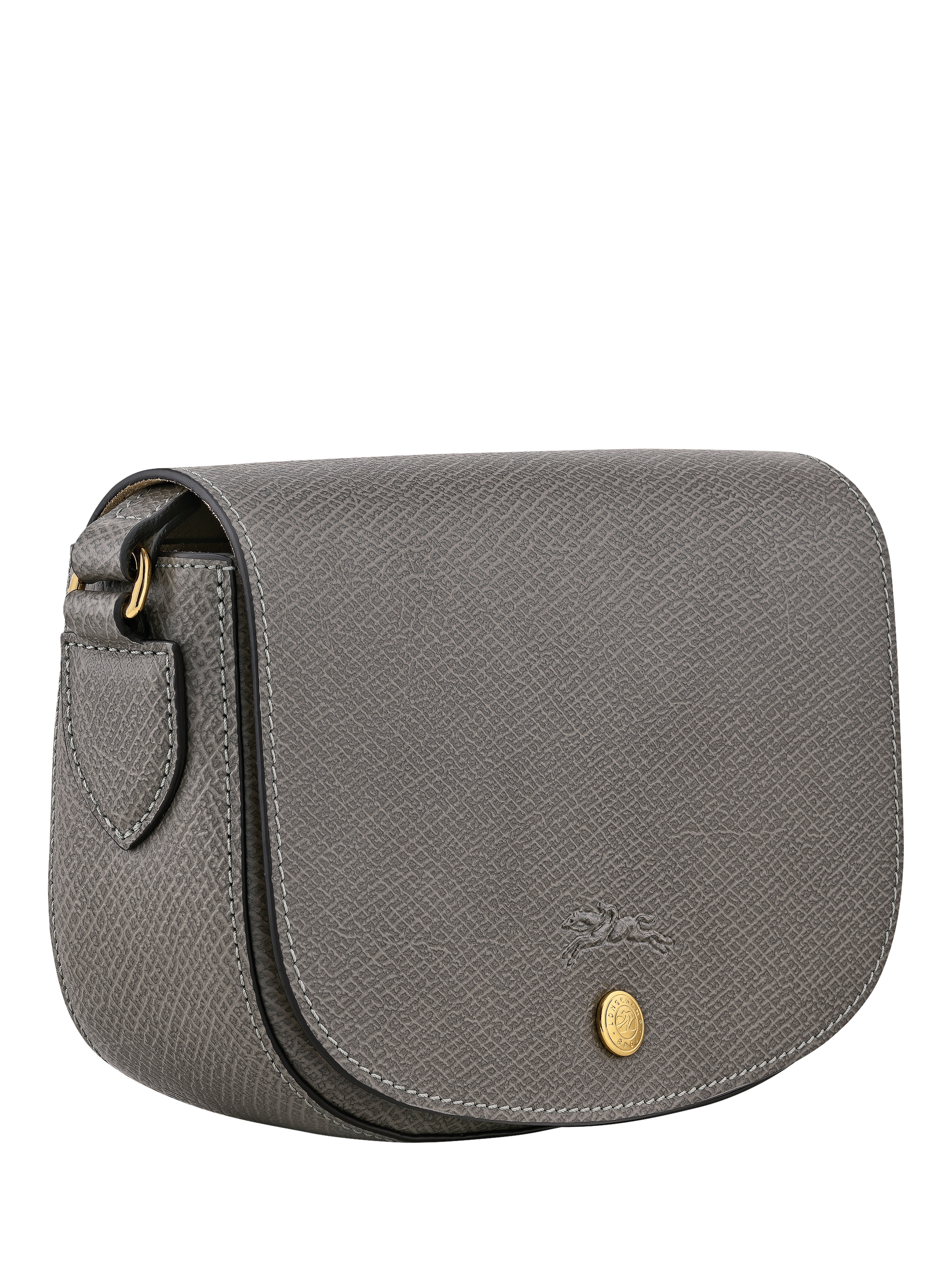 Product image 3 of 6, which shows Longchamp Épure Leather Crossbody Bag, Grey Light