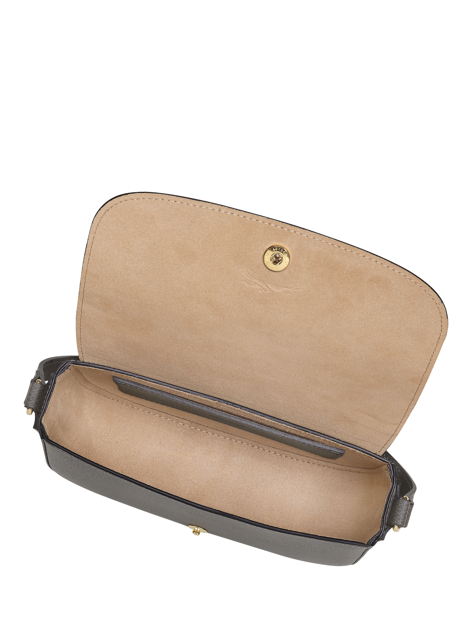 Product image 5 of 6, which shows Longchamp Épure Leather Crossbody Bag, Grey Light