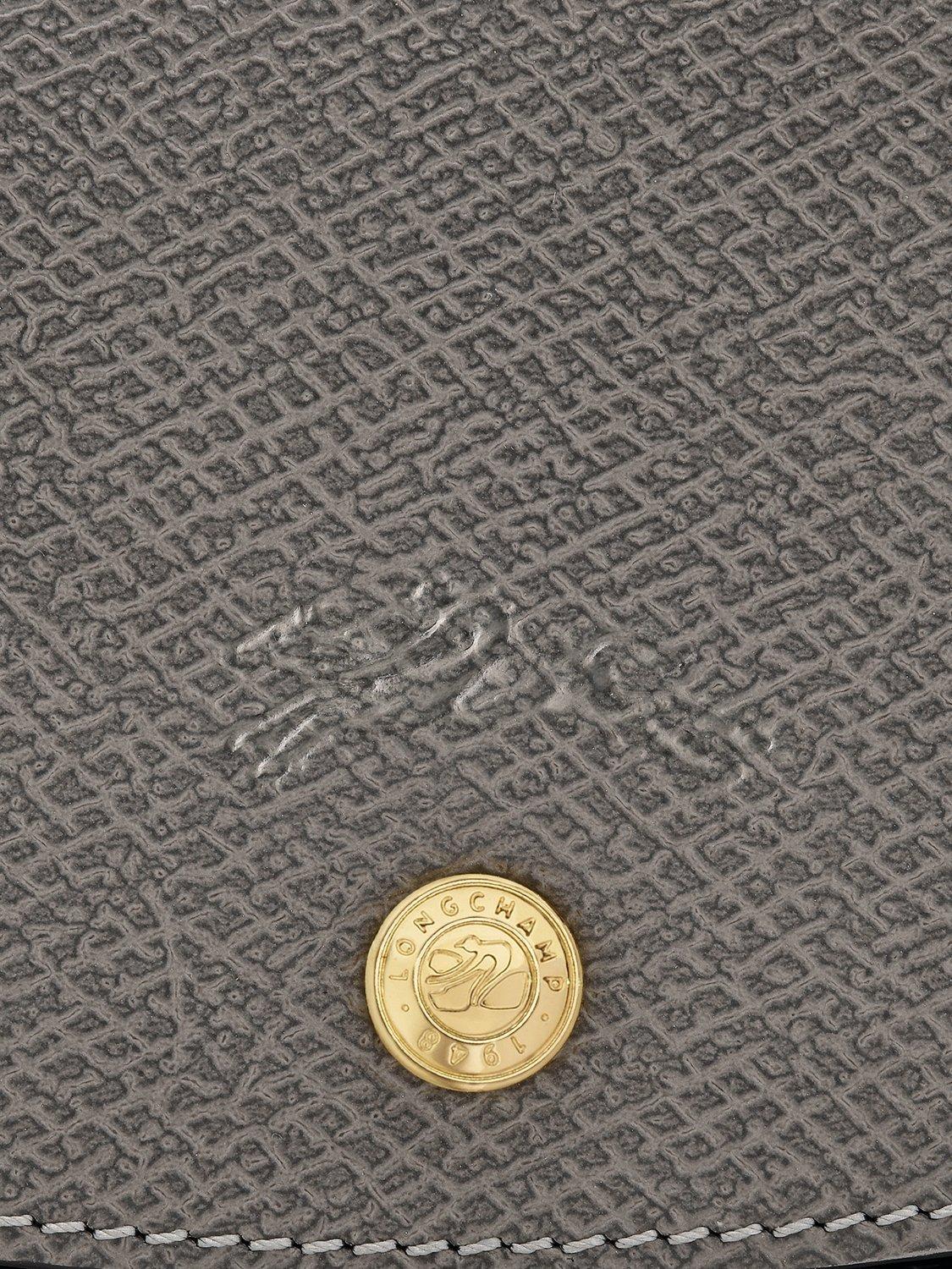 Product image 6 of 6, which shows Longchamp Épure Leather Crossbody Bag, Grey Light