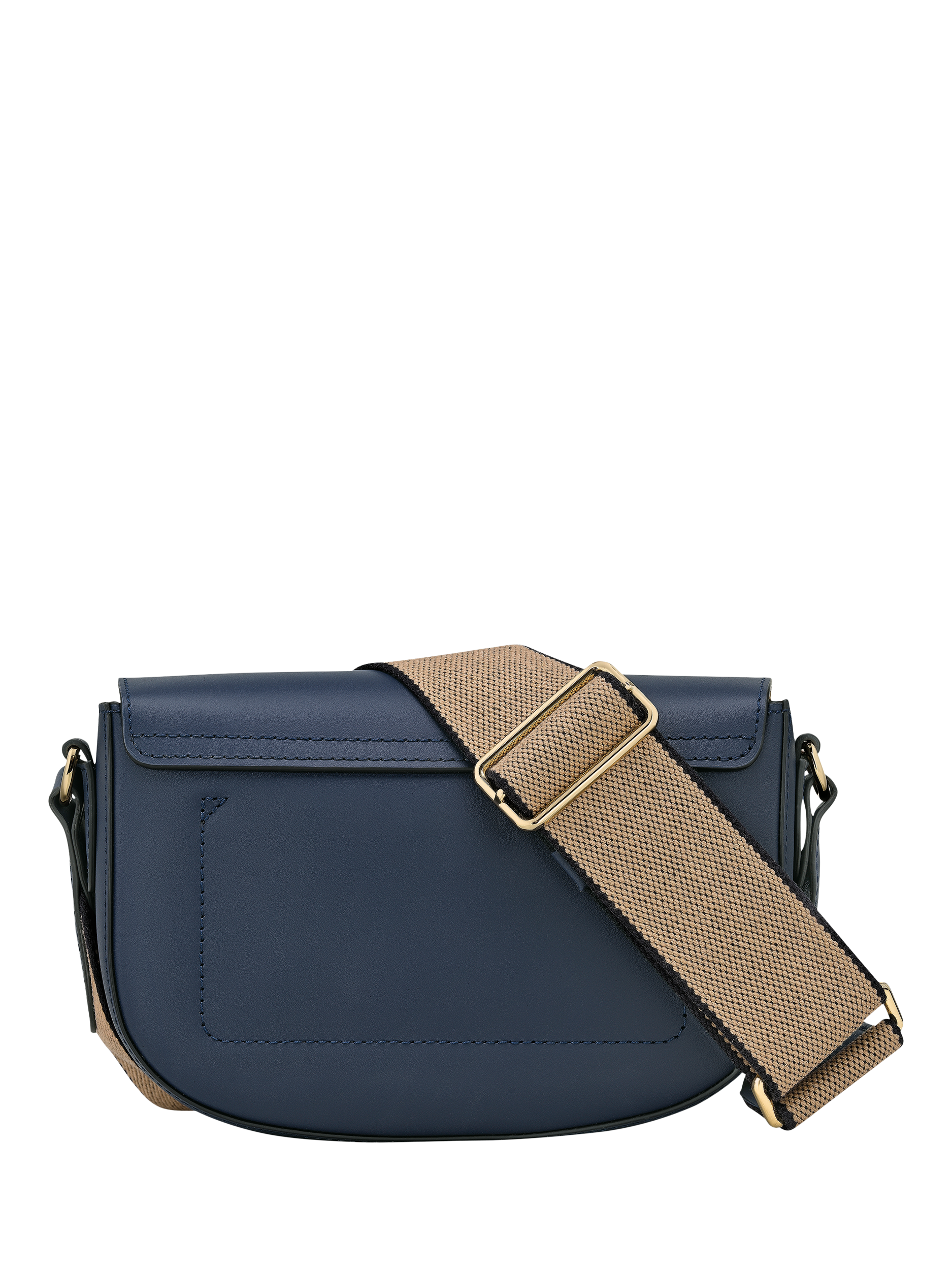 Product image 4 of 6, which shows Longchamp Épure Leather Small Crossbody Bag, Navy