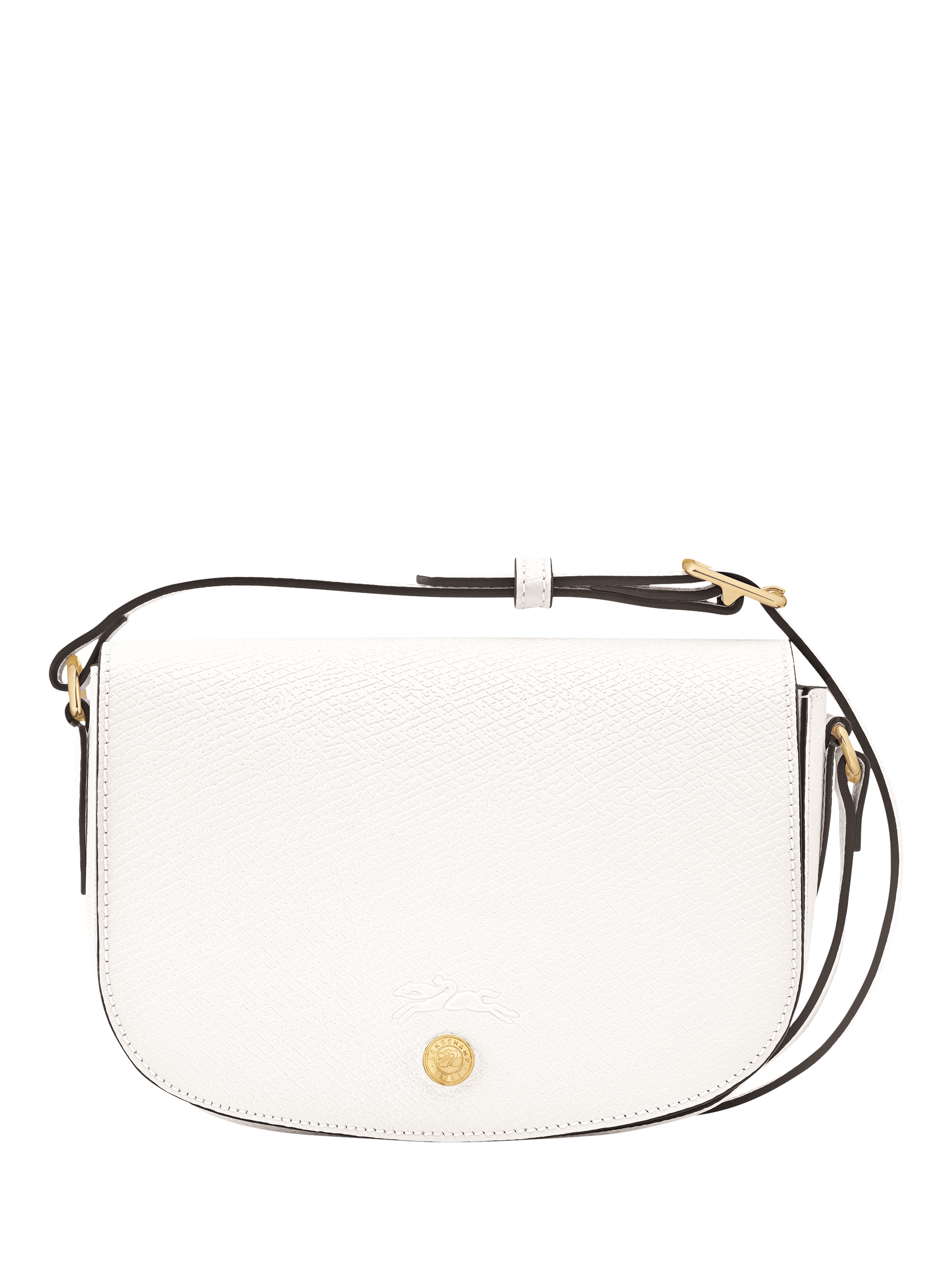 Product image 1 of 3, which shows Longchamp Épure Leather Cross Body Bag, White