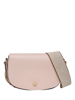 Longchamp Épure Leather Small Crossbody Bag, Petal Pink
