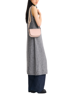 Longchamp Épure Leather Small Crossbody Bag - view 2, Petal Pink