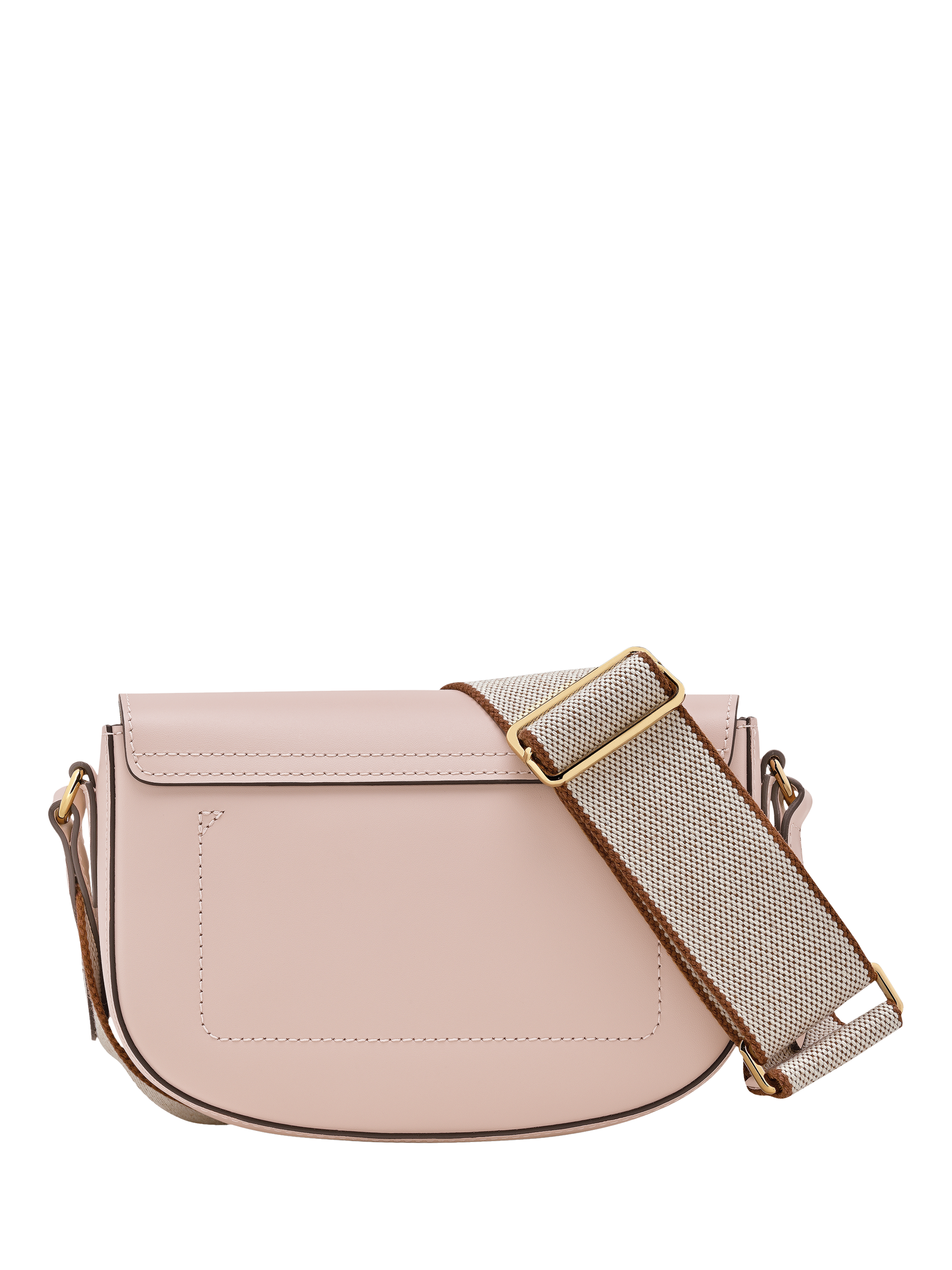 Product image 4 of 5, which shows Longchamp Épure Leather Small Crossbody Bag, Petal Pink