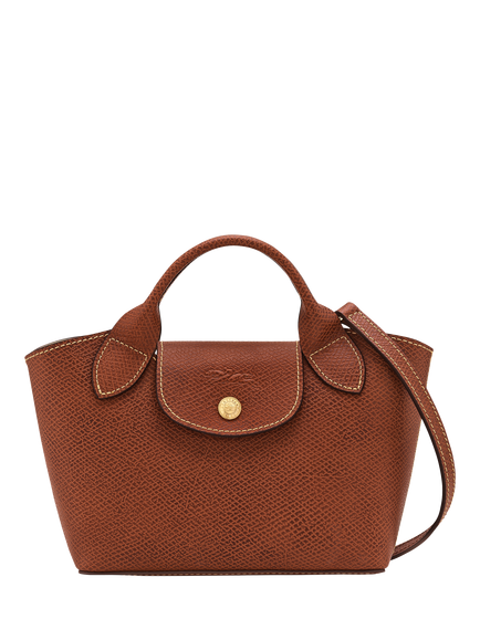 Longchamp Épure Extra Small Leather Tote Bag, Brown