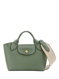 Longchamp Épure Leather XS Horizontal Tote Bag, Oregano