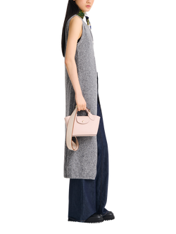 Longchamp Épure Leather Extra Small Tote Bag - view 2, Petal Pink