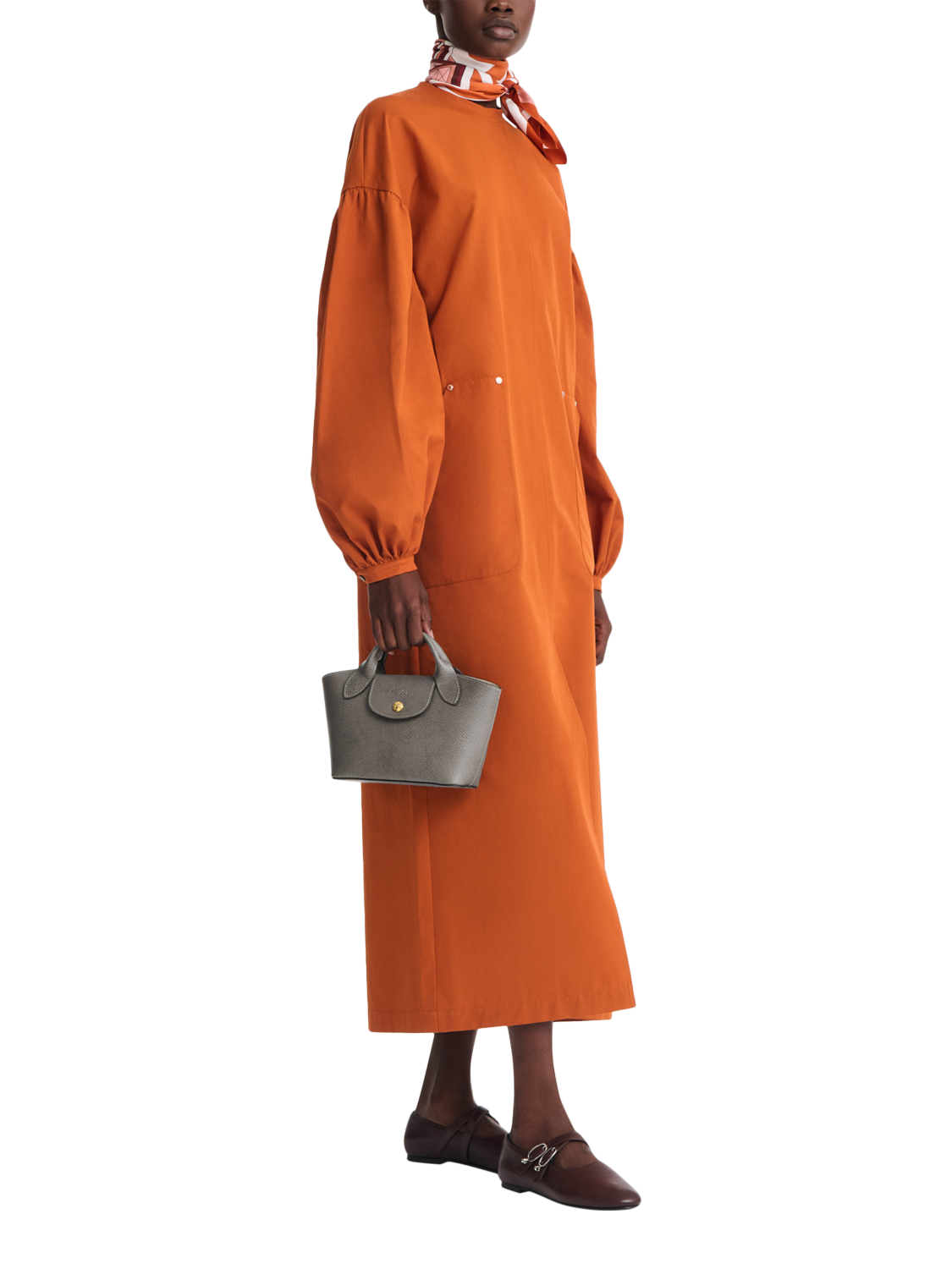 Product image 6 of 6, which shows Longchamp Épure Extra Small Leather Tote Bag, Turtledove