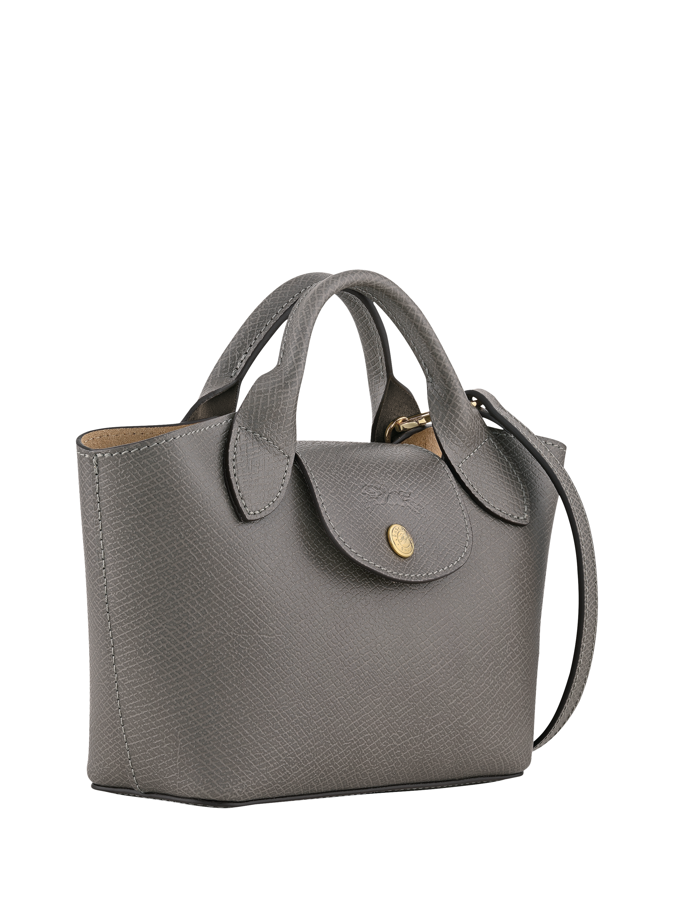 Product image 2 of 6, which shows Longchamp Épure Extra Small Leather Tote Bag, Turtledove
