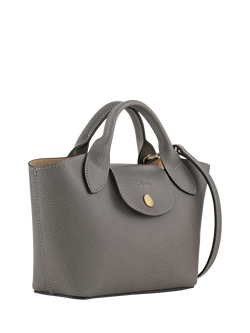 Longchamp Épure Extra Small Leather Tote Bag - view 2, Turtledove