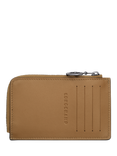 Longchamp Pliage Leather Card Holder, Tobacco