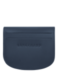 Longchamp Épure Leather Card Holder, Navy