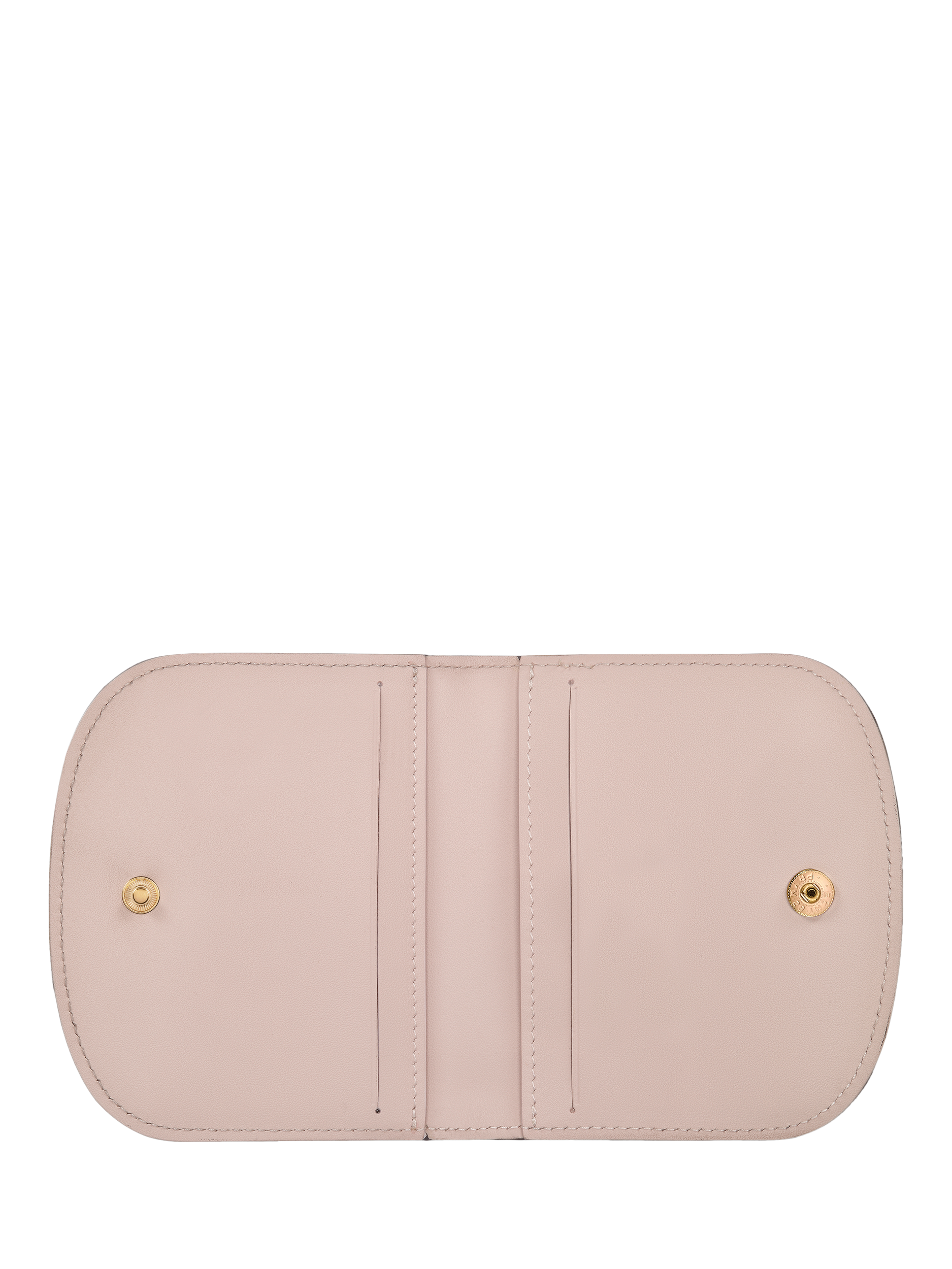 Product image 3 of 3, which shows Longchamp Épure Leather Card Holder, Petal Pink