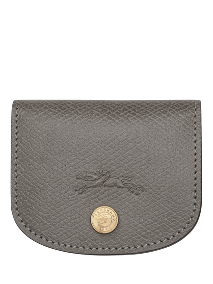 Longchamp Épure Leather Card Holder, Turtledove