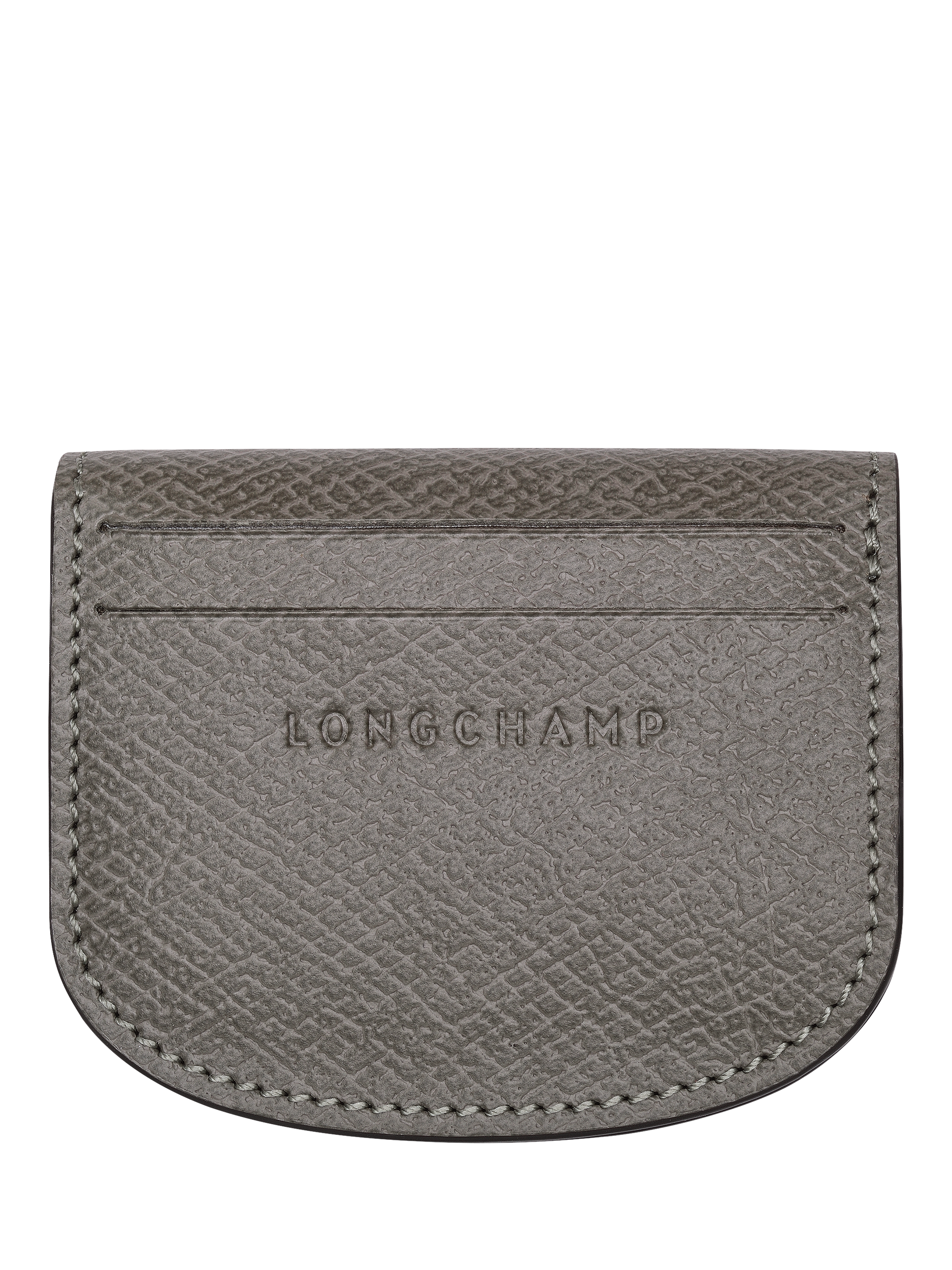 Product image 2 of 3, which shows Longchamp Épure Leather Card Holder, Turtledove