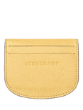 Longchamp Épure Leather Card Holder, Yellow Chick
