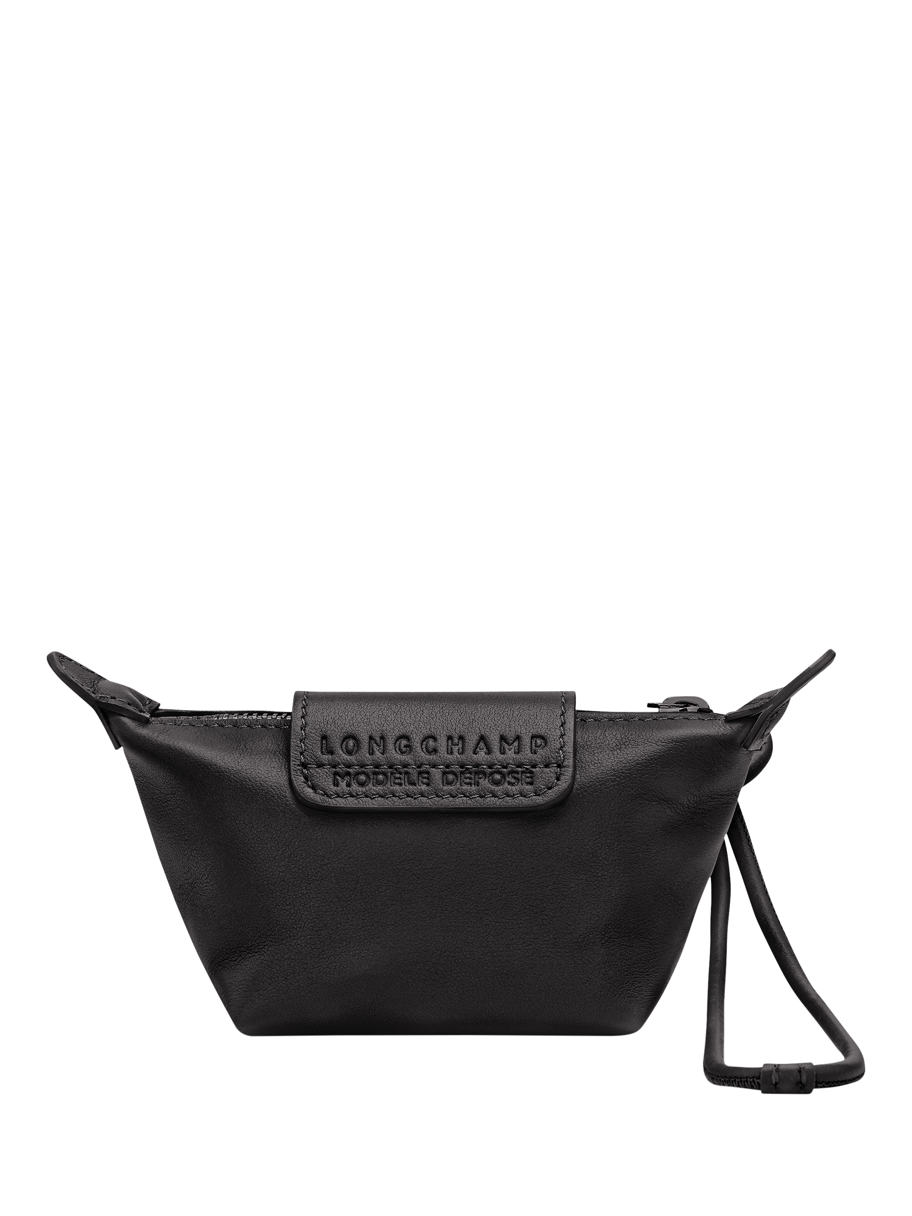 Product image 2 of 2, which shows Longchamp Le Pliage Xtra Leather Coin Purse, Black