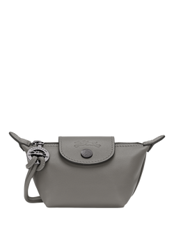 Longchamp Le Pliage Xtra Leather Coin Purse, Turtledove