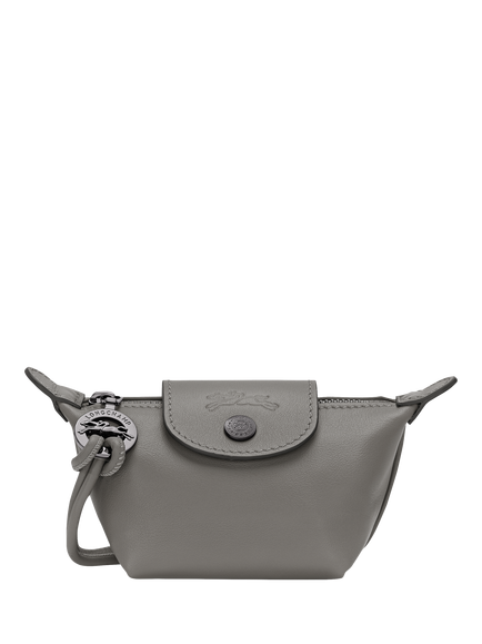 Longchamp Le Pliage Xtra Leather Coin Purse, Turtledove