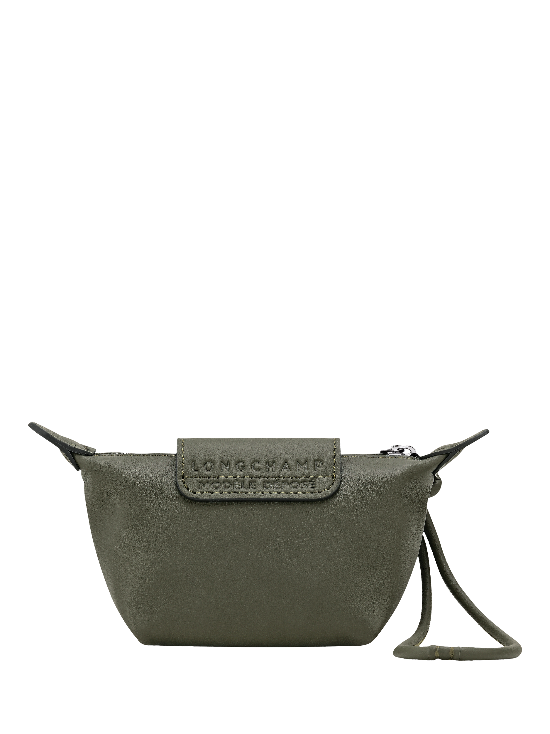 Product image 2 of 2, which shows Longchamp Le Pliage Xtra Leather Coin Purse, Fir