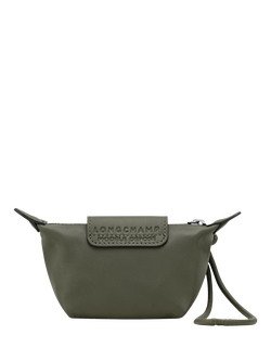 Longchamp Le Pliage Xtra Leather Coin Purse - view 2, Fir