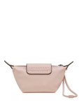 Longchamp Le Pliage Xtra Leather Coin Purse, Nude