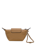 Longchamp Le Pliage Xtra Leather Coin Purse, Tobacco