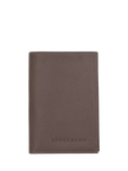 Longchamp Le Foulonné Leather Passport Cover