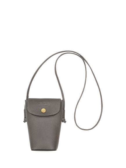 Longchamp Épure Leather Cross Body Phone Pouch, Turtledove