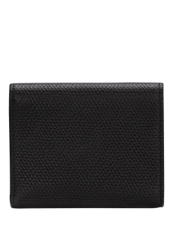 Longchamp Roseau Leather Compact Wallet - view 2, Black