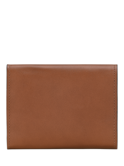 Longchamp Épure Leather Compact Wallet - view 2, Cognac