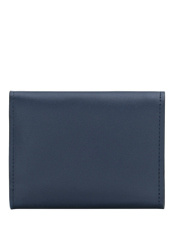 Longchamp Épure Leather Compact Wallet - view 2, Blue Navy