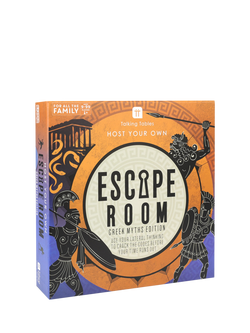 Talking Tables Greek Myth Escape Room Board Game, Orange