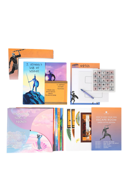 Talking Tables Greek Myth Escape Room Board Game - view 2, Orange