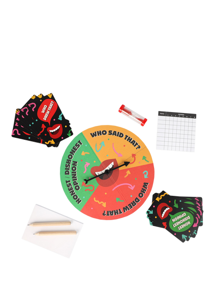 Talking Tables Who-Ha Party Game - view 2, Multi