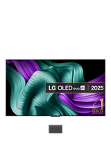 LG OLED77M59LA (2025) OLED HDR 4K Ultra HD Smart TV, 77 inch with Dolby Atmos, One Wall Design & Zero Connect Box, Light Satin Silver