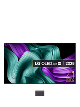 LG OLED83M59LA (2025) OLED HDR 4K Ultra HD Smart TV, 83 inch with Dolby Atmos, One Wall Design & Zero Connect Box, Light Satin Silver